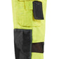 Blaklader Broeken 15651811 HiVis fluo geel-zwart(3399)