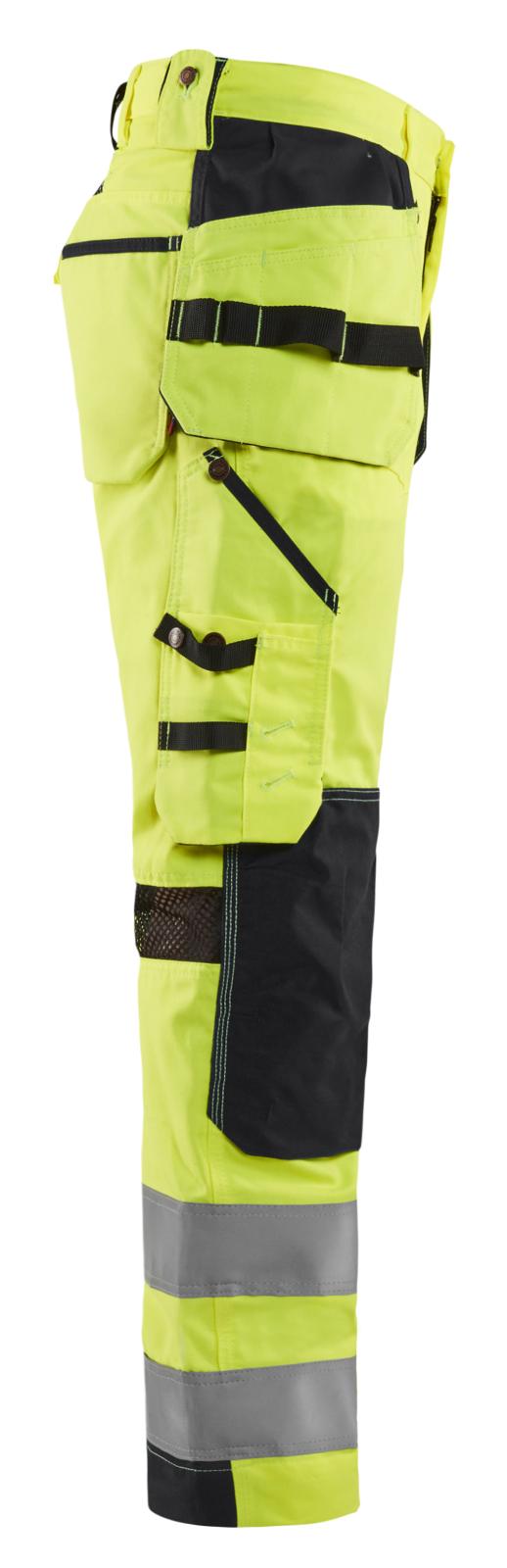 Blaklader Broeken 15651811 HiVis fluo geel-zwart(3399)