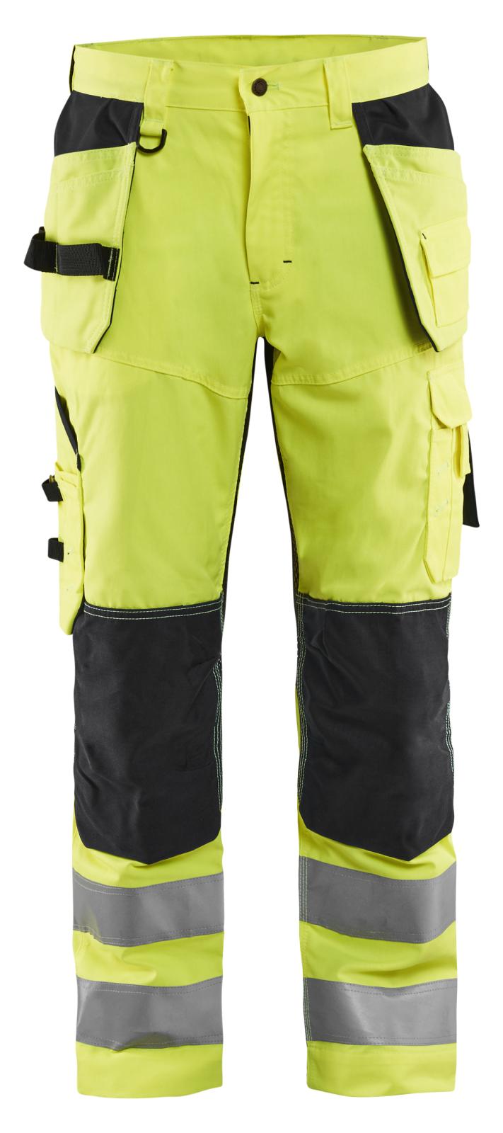 Blaklader Broeken 15651811 HiVis fluo geel-zwart(3399)