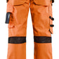 Blaklader Broeken 15651811 HiVis fluo oranje-marineblauw(5389)