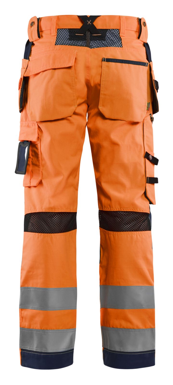 Blaklader Broeken 15651811 HiVis fluo oranje-marineblauw(5389)