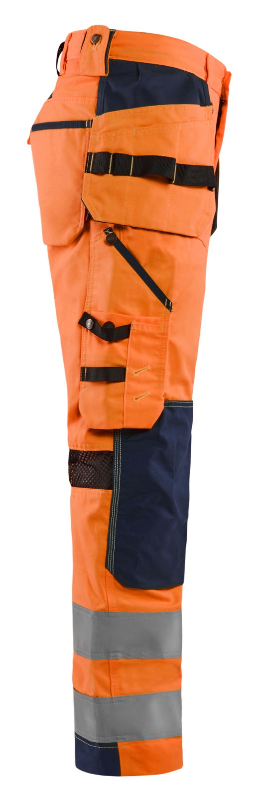 Blaklader Broeken 15651811 HiVis fluo oranje-marineblauw(5389)