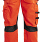 Blaklader High vis Ventilatie Werkbroeken 15651811 HiVis fluo rood-zwart(5599)