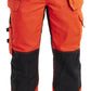 Blaklader High vis Ventilatie Werkbroeken 15651811 HiVis fluo rood-zwart(5599)
