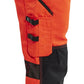 Blaklader High Vis Ventilatie Werkbroeken 15651811 HiVis fluo rood-zwart(5599)