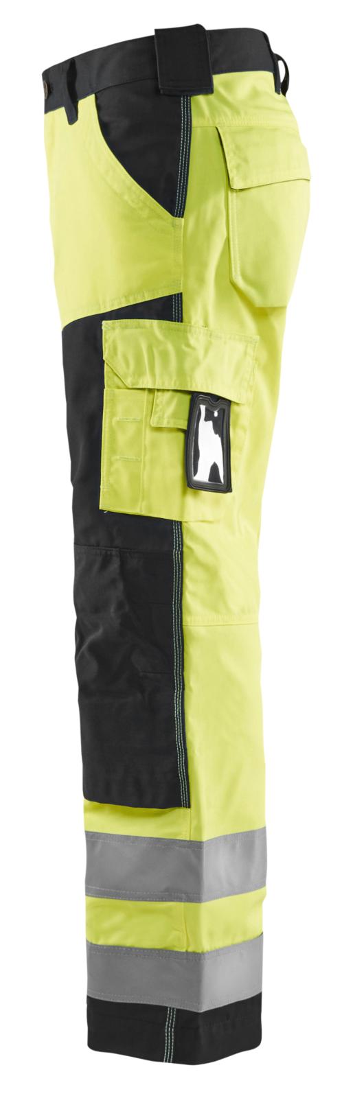 Blaklader Broeken 15661811 HiVis geel-zwart(3399)
