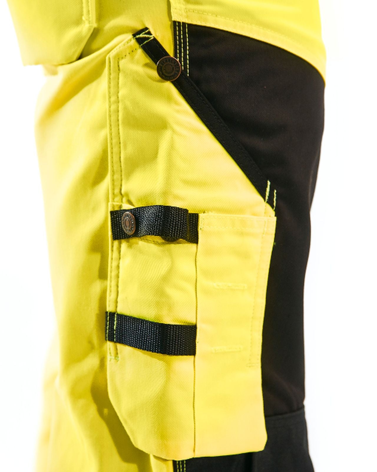 Blaklader Broeken 15661811 HiVis geel-zwart(3399)