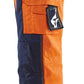 Blaklader Broeken 15661811 HiVis oranje-marineblauw(5389)