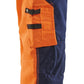 Blaklader Broeken 15661811 HiVis oranje-marineblauw(5389)