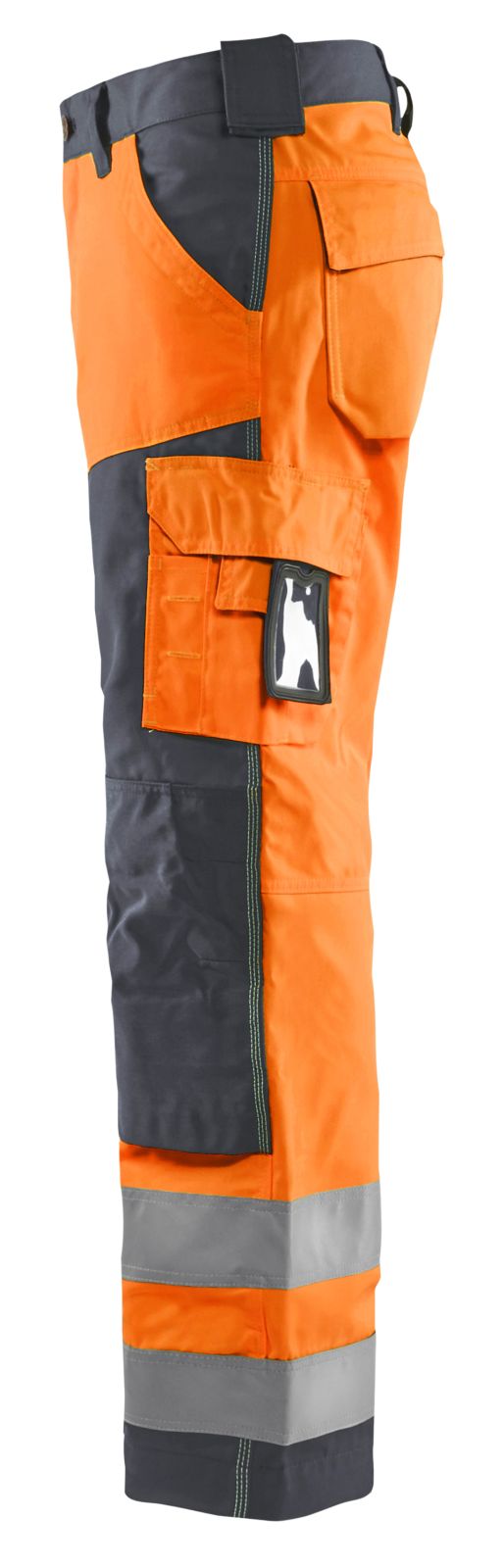 Blaklader Werkbroeken 15661811 fluo oranje-middelgrijs(5396)