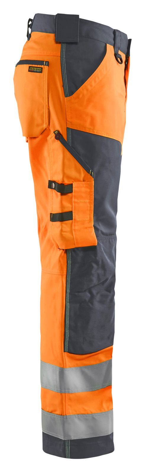 Blaklader Werkbroeken 15661811 fluo oranje-middelgrijs(5396)