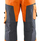 Blaklader Werkbroeken 15661811 fluo oranje-middelgrijs(5396)