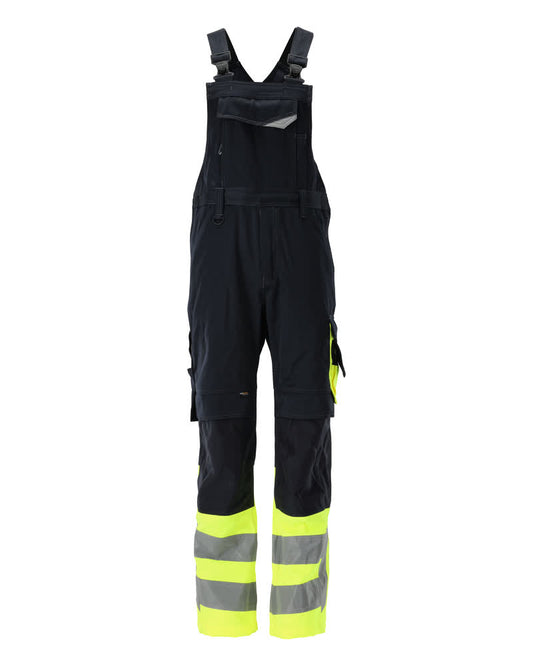 Mascot Safe Supreme Am. Overalls 15669-860 Sunderland donker marineblauw-fluo geel(01017)