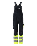 Mascot Safe Supreme Am. Overalls 15669-860 Sunderland donker marineblauw-fluo geel(01017)