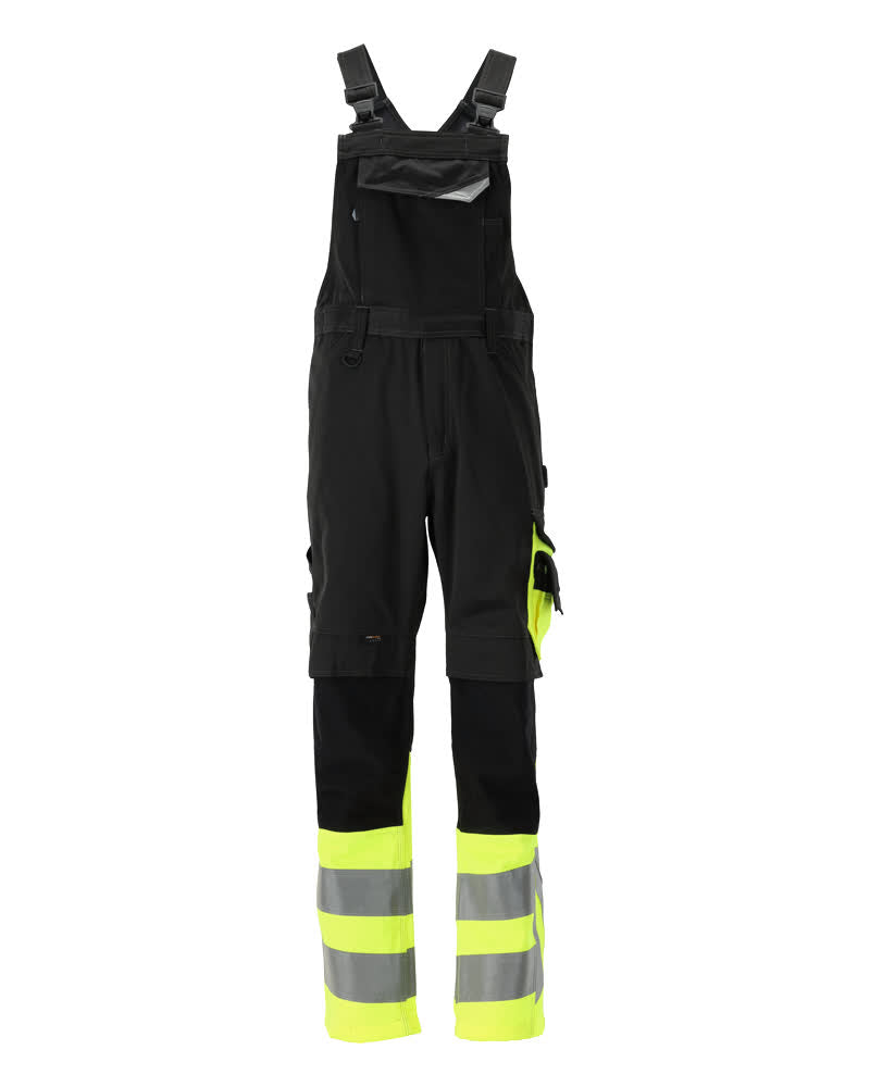 Mascot Safe Supreme Am. Overalls 15669-860 Sunderland zwart-fluo geel(0917)