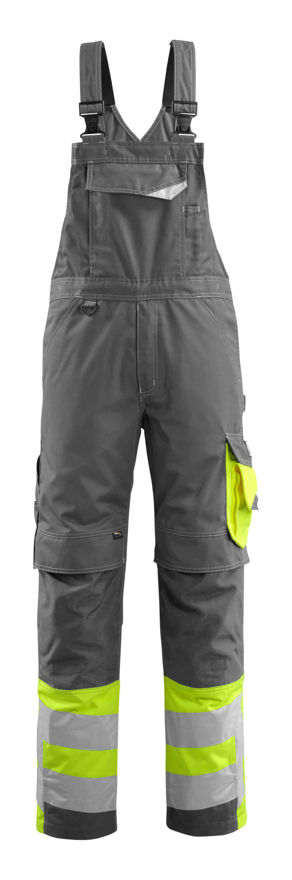Mascot Safe Supreme Am. Overalls 15669-860 Sunderland donker antracietgrijs-fluo geel(1817)