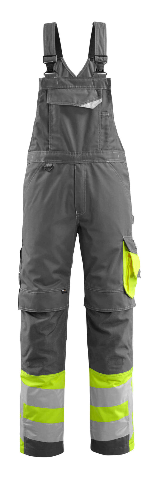 Mascot Safe Supreme Am. Overalls 15669-860 Sunderland donker antracietgrijs-fluo geel(1817)