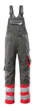 Mascot Safe Supreme Am. Overalls 15669-860 Sunderland donker antracietgrijs-fluo rood(18222)
