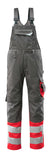 Mascot Safe Supreme Am. Overalls 15669-860 Sunderland donker antracietgrijs-fluo rood(18222)
