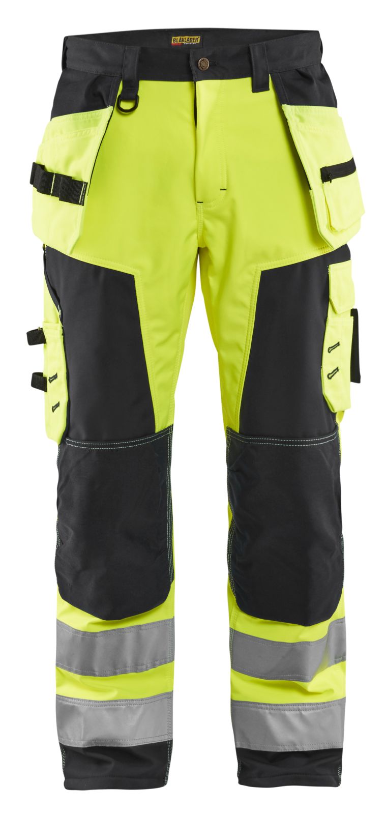 Blaklader Broeken 15672517 HiVis geel-zwart(3399)
