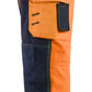Blaklader Broeken 15672517 HiVis oranje-marineblauw(5389)