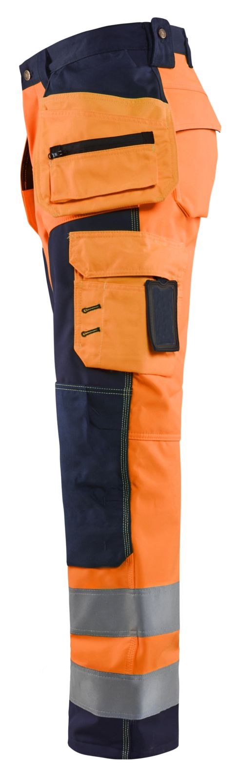 Blaklader Broeken 15672517 HiVis oranje-marineblauw(5389)