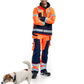 Blaklader Broeken 15672517 HiVis oranje-marineblauw(5389)