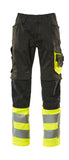 Mascot Safe Supreme Broeken 15679-860 Leeds zwart-fluo geel(0917)