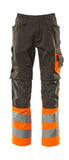Mascot Safe Supreme Broeken 15679-860 Leeds donkerantracietgrijs-hi-vis oranje(1814)