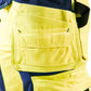 Blaklader Broeken 15681811 HiVis fluo geel-marineblauw(3389)