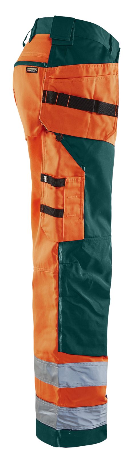 Blaklader Broeken 15681811 HiVis fluo oranje-groen(5349)