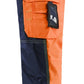 Blaklader Broeken 15681811 HiVis fluo oranje-marineblauw(5389)