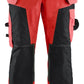 Blaklader Broeken 15681811 HiVis fluo rood-zwart(5599)