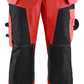 Blaklader Broeken 15681811 HiVis fluo rood-zwart(5599)