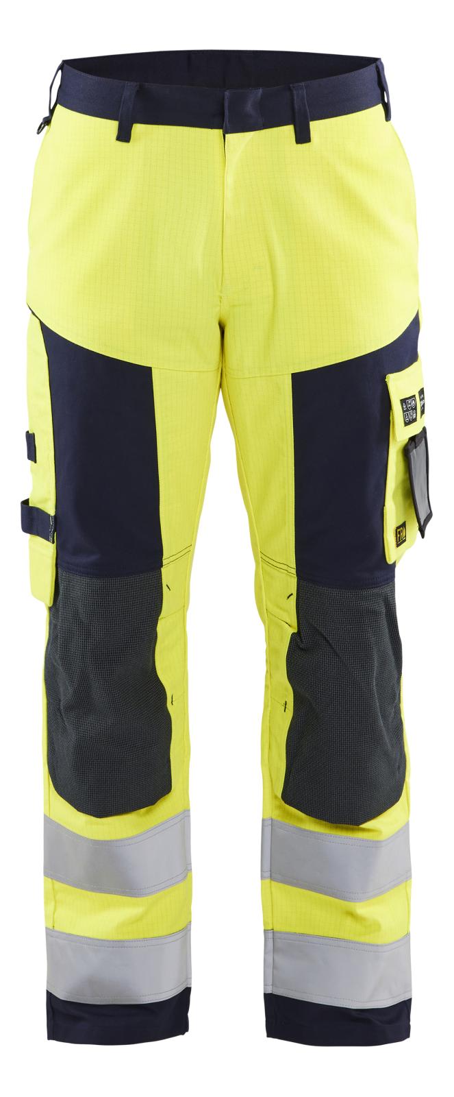 Blaklader Broeken 15781514 Multinorm geel-marineblauw(3389)