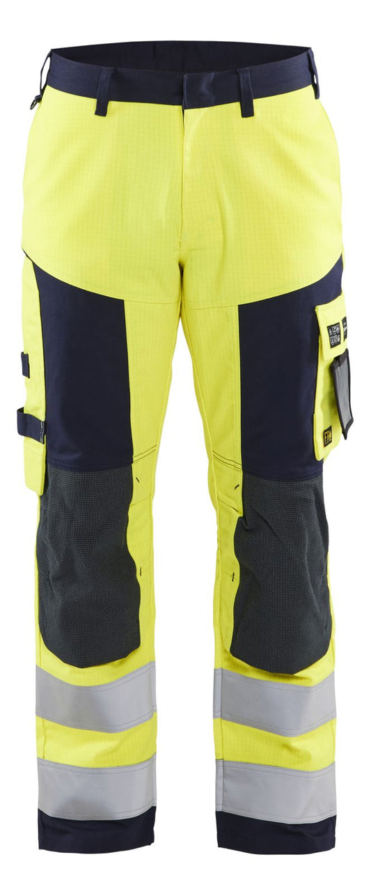 Blaklader Broeken 15781514 Multinorm geel-marineblauw(3389)