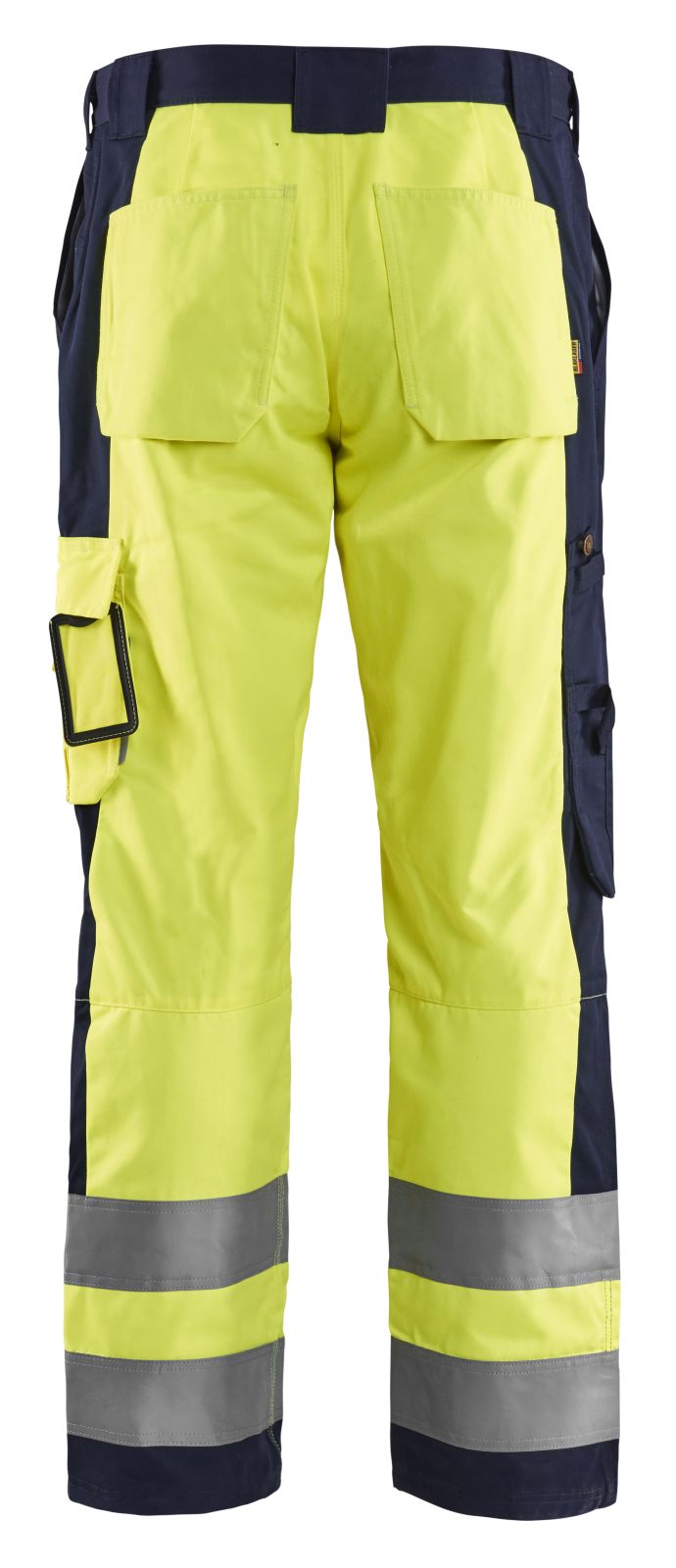 Blaklader Broeken 15831860 HiVis geel-marineblauw(3389)