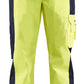 Blaklader Broeken 15831860 HiVis geel-marineblauw(3389)