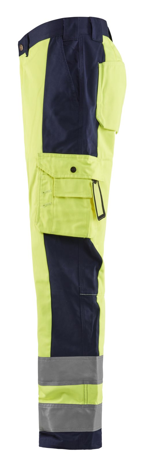 Blaklader Broeken 15831860 HiVis geel-marineblauw(3389)