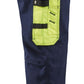 Blaklader Broeken 15841860 HiVis geel-marineblauw(3389)