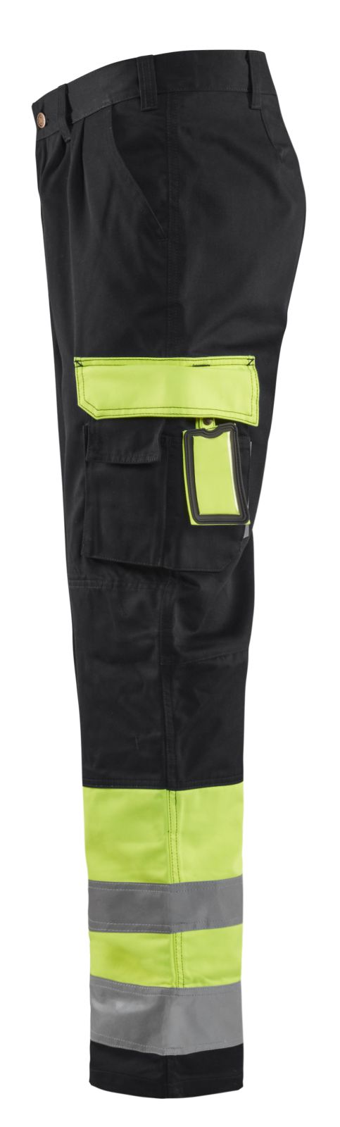 Blaklader Broeken 15841860 HiVis geel-zwart(3399)
