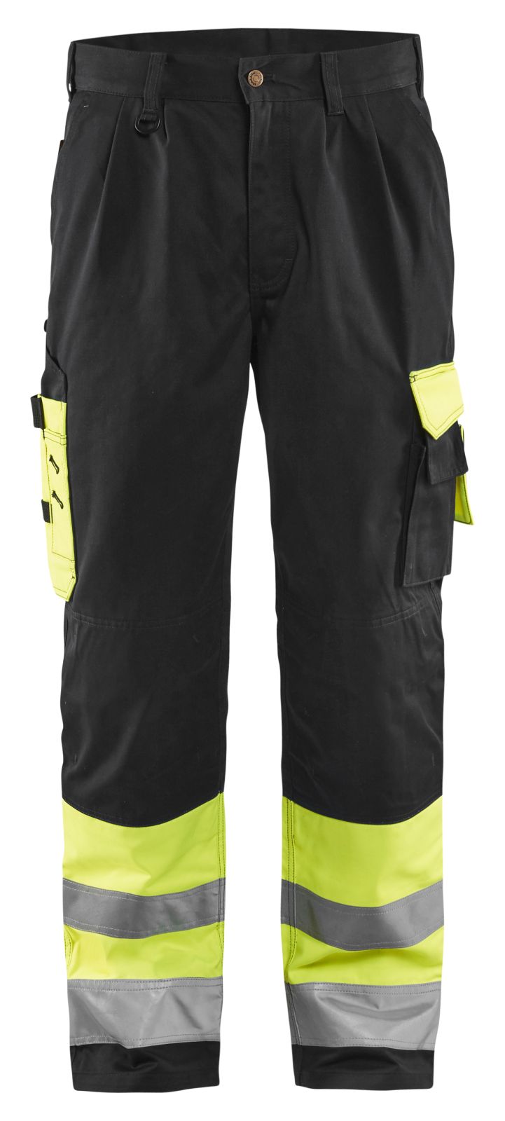 Blaklader Broeken 15841860 HiVis geel-zwart(3399)