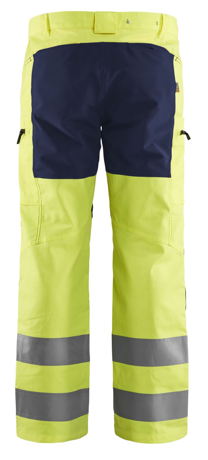 Blaklader Broeken 15851811 fluo geel-marineblauw(3389)