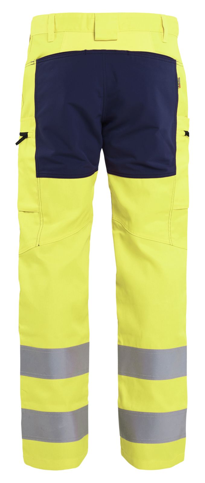 Blaklader Broeken 15851811 fluo geel-marineblauw(3389)