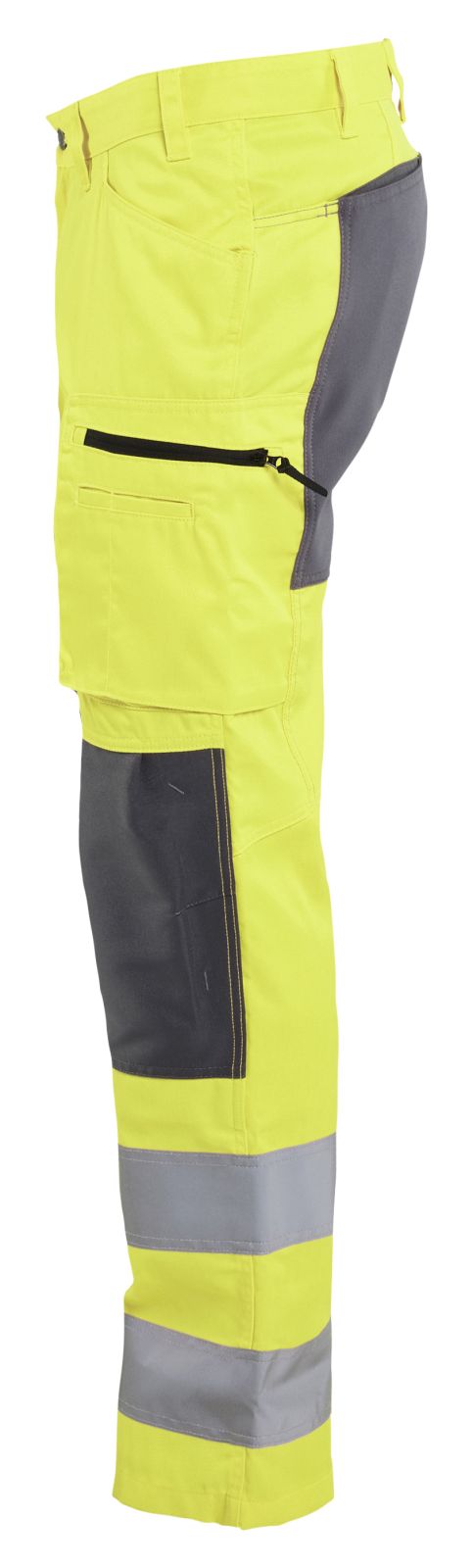 Blaklader Broeken 15851811 fluo geel-middelgrijs(3396)