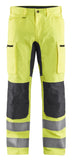 Blaklader Broeken 15851811 fluo geel-middelgrijs(3396)