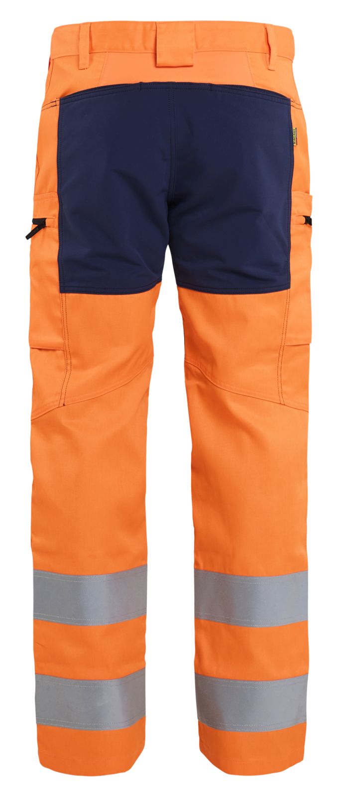 Blaklader Broeken 15851811 fluo oranje-marineblauw(5389)