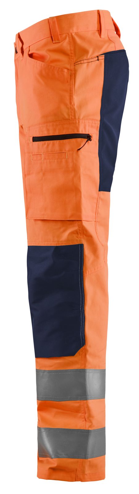 Blaklader Broeken 15851811 fluo oranje-marineblauw(5389)