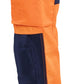 Blaklader Broeken 15851811 fluo oranje-marineblauw(5389)