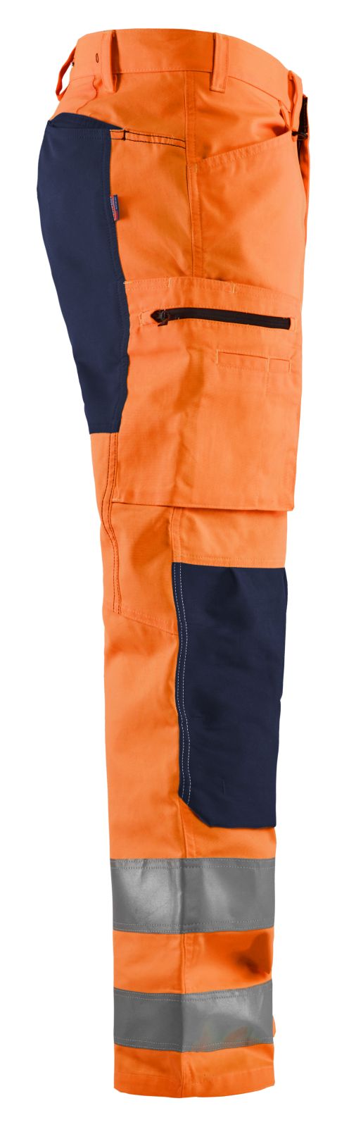 Blaklader Broeken 15851811 fluo oranje-marineblauw(5389)